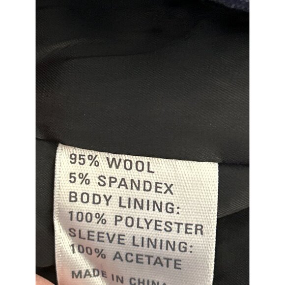 Buckley Navy Tailored Blazer Women’s Classic Business Casual Workwear Jacket - Picture 5 of 5